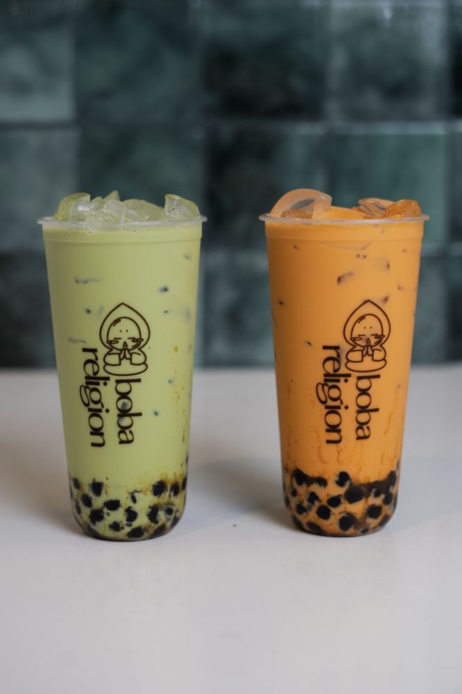 Boba Matcha Tea