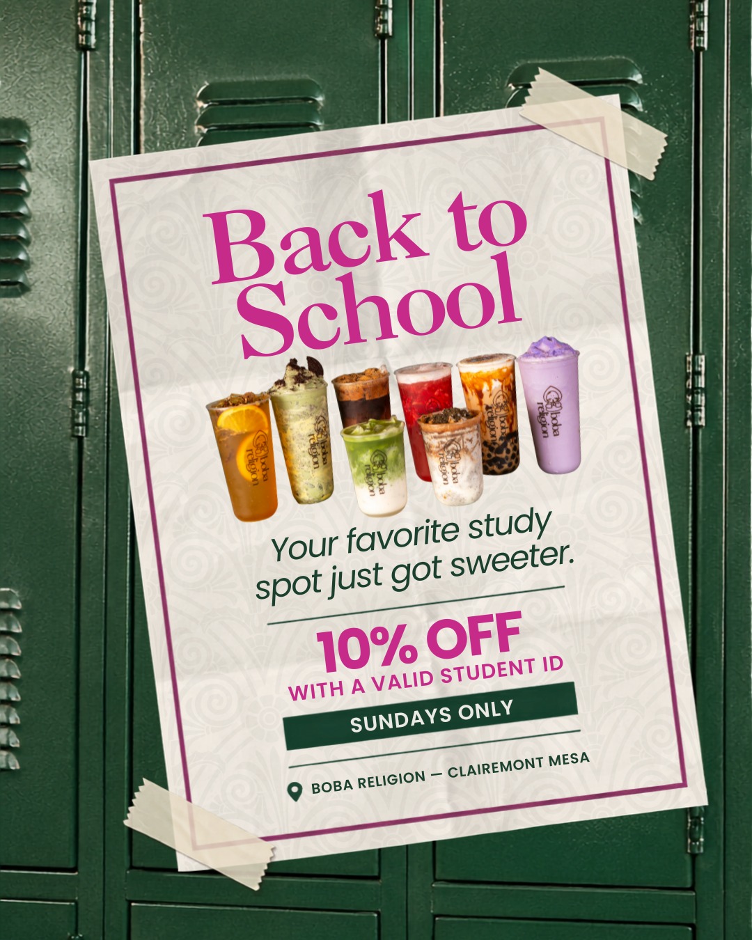 Going back to school special